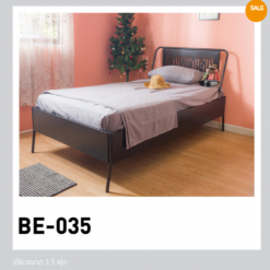 Cushy Steel Bed 3.5fts BE035