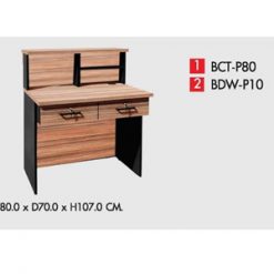 ชุดเคาน์เตอร์ 80 CM 2ลิ้นชัก B-WALNUT BCT-P80-2