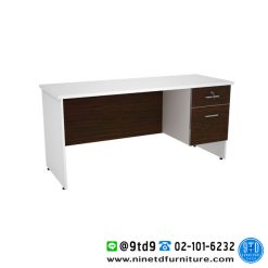 โต๊ะทำงาน1.6M 2ลิ้นชักขวา-MOTION TDK-P1602R