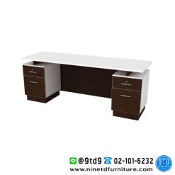 โต๊ะทำงาน 1.8M 2ลิ้นชักซ้าย-ขวา -MOTION TDK-P1822