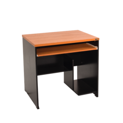 โต๊ะคอมพิวเตอร์พร้อมคีย์บอร์ดและที่วาง CPU MD-001