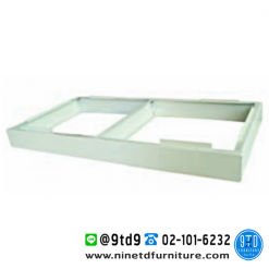 ฐานรองตู้เสื้อผ้า 3 ฟุต แบบทึบ (สีครีม) BS113FA2
