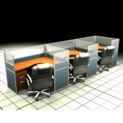 โต๊ะทำงานกลุ่ม (ไม่รวมเก้าอี้) JIGSAW B35 SET