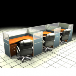 โต๊ะทำงานกลุ่ม (ไม่รวมเก้าอี้) JIGSAW B36 SET