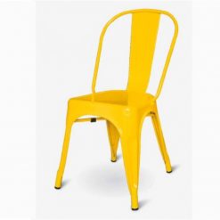 เก้าอี้เหล็ก-มีพิงหลัง I-DINING CHAIR