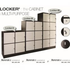 ตู้ล็อคเกอร์ 2, 3, 4 ประตู (LOCKER)