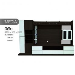 ตู้โชว์ทีวีสูง 3.2 M. (MEDIA)