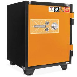 ตู้เซฟกันไฟรุ่นพิเศษหน้ากากหลากสี 150 kg. TS760K2C-30(มอก.)