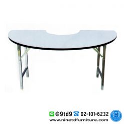 โต๊ะโค้งครึ่งวงกลมเข้ามุม TM60 1/2 – TM75 1/2