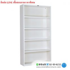 ชั้นวางหนังสือ แบบตรง FSBD (ชั้นตายปรับไม่ได้)