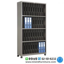 ชั้นวางแฟ้มตั้ง 4 ชั้น (40 ช่อง) รุ่น S-367