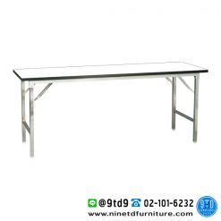 โต๊ะอเนกประสงค์ขาเหล็กชุบโครเมี่ยม รุ่น TF2460/3060/2472/3072