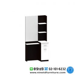 โต๊ะเครื่องแป้ง พร้อมสตูลนั่ง WD-801