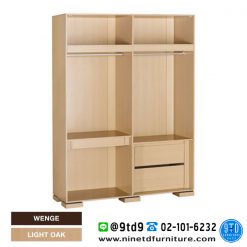 โครงตู้เสื้อผ้า Modular 4 บานเปิด XHB-720