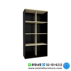 ตู้เอกสารสูง 4 ชั้น 8 ช่องโล่ง รุ่น FC-801A
