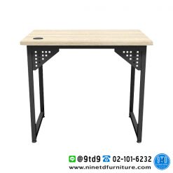 โต๊ะทำงานโล่ง 90 CM. HB-8022 LOFT