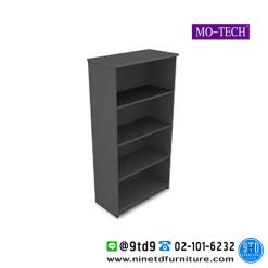 ตู้เก็บเอกสารโล่งสูง 4 ชั้น รุ่น 2CM800-BKN