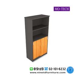 ตู้เก็บเอกสารสูง (ล่างบานเลื่อนบนโล่ง) รุ่น 2CM820