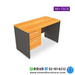 โต๊ะทำงาน 2 ลิ้นชักซ้าย รุ่น 2D1220/2D1320/2D1520  /2D1620/2D1820