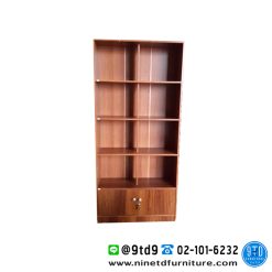 ตู้เอกสารสูง 2 บานเปิดล่าง บนโล่ง 4 ชั้น C-081S ขนาด 80 CM