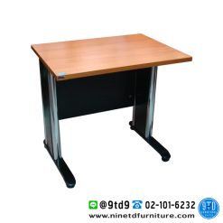 โต๊ะทำงานขาเหล็ก SL080-SL080/75 ขนาด 80 CM.