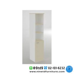 ตู้เอกสารสูงบนชั้นโล่ง ล่างบานเปิดทึบ LIGHT รุ่น 418 OLT
