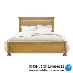 เตียงพาเนลขนาด 6 ฟุต (บุหนัง) รุ่น Romeo 9909-756