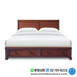 เตียงสเลขนาด 6 ฟุต รุ่น Samson II 8116-866