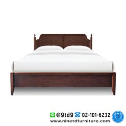 เตียงพาเนลขนาด 6 ฟุต (หัวไม้วีเนียร์) รุ่น Boutique II 8120-816
