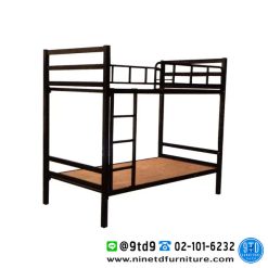 เตียงเหล็ก 2 ชั้น เสาเหลี่ยม B2105-2x2H