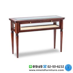 โต๊ะคอนโซล/โต๊ะโชว์จิวเวอรี่ 120 cm. Display Console Table IN-9173