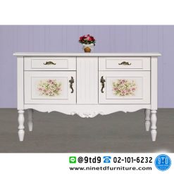 ตู้ไซด์บอร์ด 135 CM. (Miss Rosy) รุ่น MS-MJ012