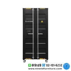 ตู้เสื้อผ้า 2 บานเปิด ชนิดบานทึบ รุ่น CG-961W